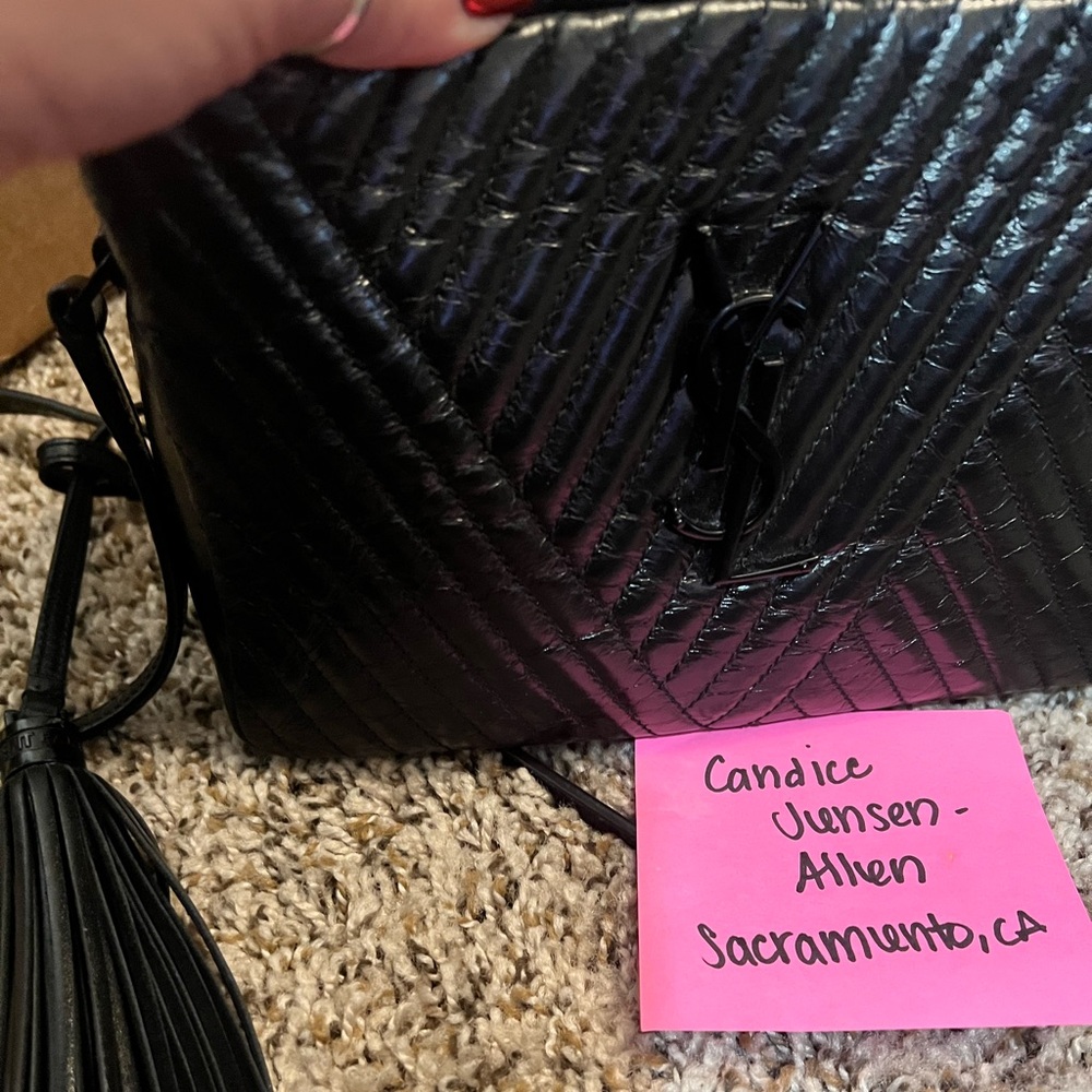 YSL quilted bag